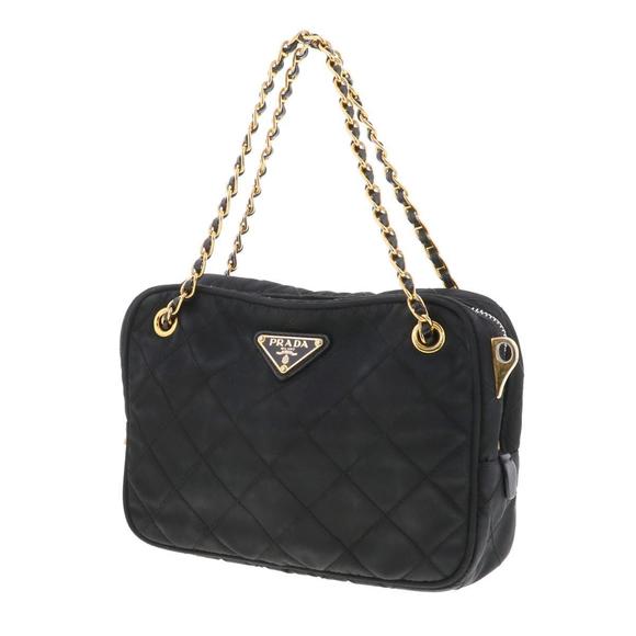 Prada Black 2way Testkilt Nylon Handbag - Picture 1 of 8